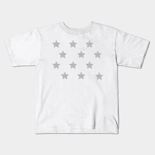 stars silver glitter pack Kids T-Shirt